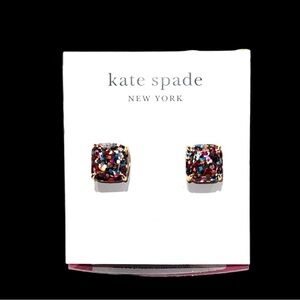 🌻NEW w/tag Kate Spade multicolor glitter earrings